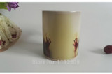 DIY Walking Dead Bloody Hands  Color Changing Coffee Mug Magic  Ceramic Zombie Coffee Cup Temperature Changing