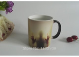 DIY Walking Dead Bloody Hands  Color Changing Coffee Mug Magic  Ceramic Zombie Coffee Cup Temperature Changing