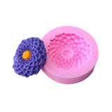 DIY Silicone Mold Violet Flower Shape Cookies Cake Tools Fondant Cake Moulds Decorating Tools Cooking Tools Kitchen Accessories