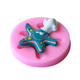 DIY Shell Conch Scallop Starfish Shape Silicone Fondant Cake Mold Chocolate Soap Mold Decorating Kitchen Baking Bakeware Tool