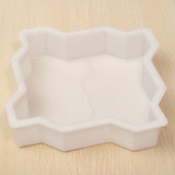 DIY Pavement Mold Stepping Path Stone Cement Brick Double S Manually for Garden Road Concrete Sidewalk Path Marker