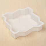 DIY Pavement Mold Stepping Path Stone Cement Brick Double S Manually for Garden Road Concrete Sidewalk Path Marker
