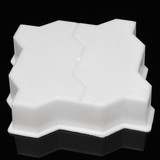 DIY Pavement Mold Stepping Path Stone Cement Brick Double S Manually for Garden Road Concrete Sidewalk Path Marker