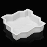 DIY Pavement Mold Stepping Path Stone Cement Brick Double S Manually for Garden Road Concrete Sidewalk Path Marker