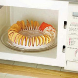 DIY Low Calories Microwave Oven Baked Potato Chips Grill Fat Free Potato Chips Maker Baking &amp; Pastry Tools Kitchen Accessories