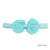 DIY Kids Big Ribbon Bow Bowknot Headbands Elastic Hair Bands Hair Ties Hair Accessories Chiffon Bowknot Headbands Girls Gifts