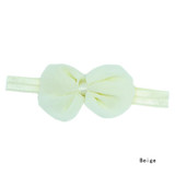 DIY Kids Big Ribbon Bow Bowknot Headbands Elastic Hair Bands Hair Ties Hair Accessories Chiffon Bowknot Headbands Girls Gifts
