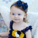 DIY Kids Big Ribbon Bow Bowknot Headbands Elastic Hair Bands Hair Ties Hair Accessories Chiffon Bowknot Headbands Girls Gifts