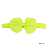 DIY Kids Big Ribbon Bow Bowknot Headbands Elastic Hair Bands Hair Ties Hair Accessories Chiffon Bowknot Headbands Girls Gifts