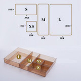 DIY Home Office Storage Boxes Multifunctional Kitchen Cabinet Wardrobe Drawer Box Organizer Dinnerware Cosmetics Jewelry Holder