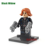 DIY Funny Super Heroes Marvel Avengers Batman Deadpool Wonderwoman Movie Figures Diana Prince Steve Sale Building Blocks Brick