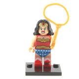 DIY Funny Super Heroes Marvel Avengers Batman Deadpool Wonderwoman Movie Figures Diana Prince Steve Sale Building Blocks Brick