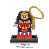 DIY Funny Super Heroes Marvel Avengers Batman Deadpool Wonderwoman Movie Figures Diana Prince Steve Sale Building Blocks Brick