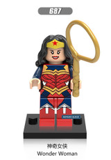 DIY Funny Super Heroes Marvel Avengers Batman Deadpool Wonderwoman Movie Figures Diana Prince Steve Sale Building Blocks Brick