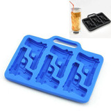 DIY Gun Shape Ice Cube Trays Mold