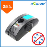 Aosion Plug-in Electronic Total Pest Eliminator + Night Light - Eradicates Insects and Rodents