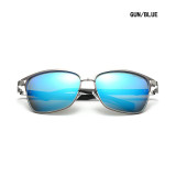 AORON mens brand polarized sunglasses men's classic designer UV400 goggles leisure eyewear fashion glasses oculos de sol A378