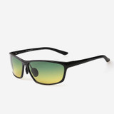 AORON Men's Polarized Aluminum Magnesium Sunglasses Al-Mg Driving Sun Glasses Goggle Eyewear Oculos de sol for Male