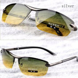 AORON Day & Night Vison Multifunction Men's Polarized Sunglasses Reduce Glare Driving Sun Glass Goggles Eyewear de sol AORON Day & Night Vison Multifunction Men's Polarized Sunglasses Reduce Glare Driving Sun Glass Goggles Eyewear de sol