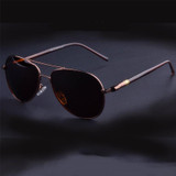 Aoron Brand Metal Sunglasses Men Polarized Driving black male Sun Glasses Mens Sunglasses Brand Designer masculine sunglasses