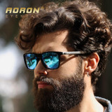 AORON Brand Designer Polarized Sunglasses for Men Aluminum Magnesium Classic Goggles Coating Women's Sun Glasses Leisure Glasses