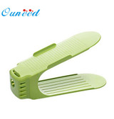 2017 New Creative Plastic Display Rack Shoes Organizer Space-Saving Plastic Storage Rack Shoe Hot Sale 2017 Jun06