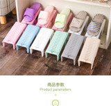 2017 NEW Creative 1X Plastic Shoes Rack Organizer Space-Saving Storage Adjustable Durable