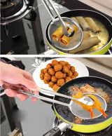 2017 New Colanders &amp; Strainers Multi-functional Filter Spoon With Clip Food Kitchen Oil-Frying Salad BBQ Filter