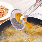 2017 New Colanders &amp; Strainers Multi-functional Filter Spoon With Clip Food Kitchen Oil-Frying Salad BBQ Filter