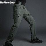 ReFire Gear Summer Lightweight Urban Tactical Cargo Pants Men Casual Quick Drying Breathable Stretch SWAT Army Military Pants