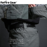 ReFire Gear New IX1 Militar Cargo City Tactical Pants Man Autumn Cotton Rip-stop Army Combat Military Pants Male Casual Trousers