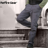 ReFire Gear New IX1 Militar Cargo City Tactical Pants Man Autumn Cotton Rip-stop Army Combat Military Pants Male Casual Trousers