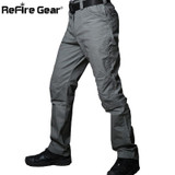 ReFire Gear New IX1 Militar Cargo City Tactical Pants Man Autumn Cotton Rip-stop Army Combat Military Pants Male Casual Trousers