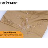 ReFire Gear IX7 II Waterproof Tactical Military Pants Men Cotton Rip-stop SWAT Soldier Combat Trousers Casual Army Cargo Pants