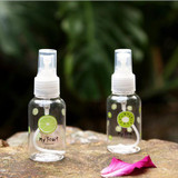 Refillable Travel Atomizer Pump Spray Bottle mini perfume bottle clear glass spray bottle cosmetic bottles container 35/60/70ml
