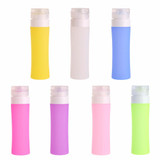 Refillable Silicone Bottle Traveler Lotion Shampoo Bath Containers 80ML Great