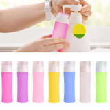 Refillable Silicone Bottle Traveler Lotion Shampoo Bath Containers 80ML Great