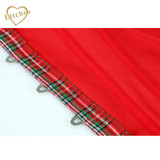Red Plaid Corset Sexy Women Bustier Verano Corset With Strape Waist Sexy Corset Overbust Corsets Plus Szie bustiers