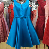 Red Mini Cocktail Dresses Party Short Prom Dress 2017 Girl Graduation Gowns Cheap Coral Color Nude Cocktail Vestidos CourteGQ701