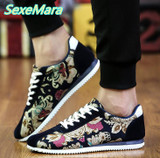 Red Men Shoes Black Casual Shoes Men Canvas Shoes Spring Autumn lightweight Breathable Mens Shoes Male Flats Zapatillas Hombre
