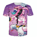 Raisevern New Super Saiyan t-shirt 3D Goku Summer Top Men Women Harajuku Crewneck T Shirt Fashion Both Side Printed 3d Tee Tops