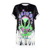 Raisevern New ANTI-SOCIAL 3D Printing T Shirt GOTH GANG Harajuku Punk T-Shirt Summer Style Clothing Tops Plus Size Dropship