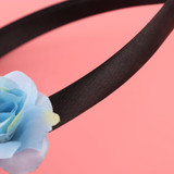 Rainbow Unicorn Horn Hairband Kids Chiffon Unicorn Headband Glitter Hairband Easter Bonus for Party Gift Hair Accessories