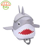 Rainbow Baby 3D Model Shark Kids &amp; Babys Bags Anti Lost School Bags for 2-8 Years Boys and Girls Bagpack Waterproof Backpack