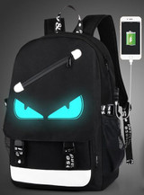 Raged Sheep Boys School Backpack Student Luminous Animation USB Charge Changeover Joint School Bags Teenager anti-theft backpack