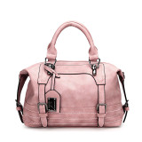 Vintage leather handbags women crossbody shoulder bag