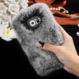 Rabbit Fur Cases Bow Cover for Samsung Galaxy S8 S8 Plus