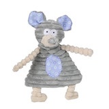 Rabbit Elephant Shape Stuffed Dog Squeaking Toy 21.5cm*14cm  Animal Shape for Small Dogs Plush Toy Goods for Pets 2 styles