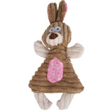 Rabbit Elephant Shape Stuffed Dog Squeaking Toy 21.5cm*14cm  Animal Shape for Small Dogs Plush Toy Goods for Pets 2 styles