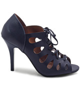 Lace Up Court - Navy